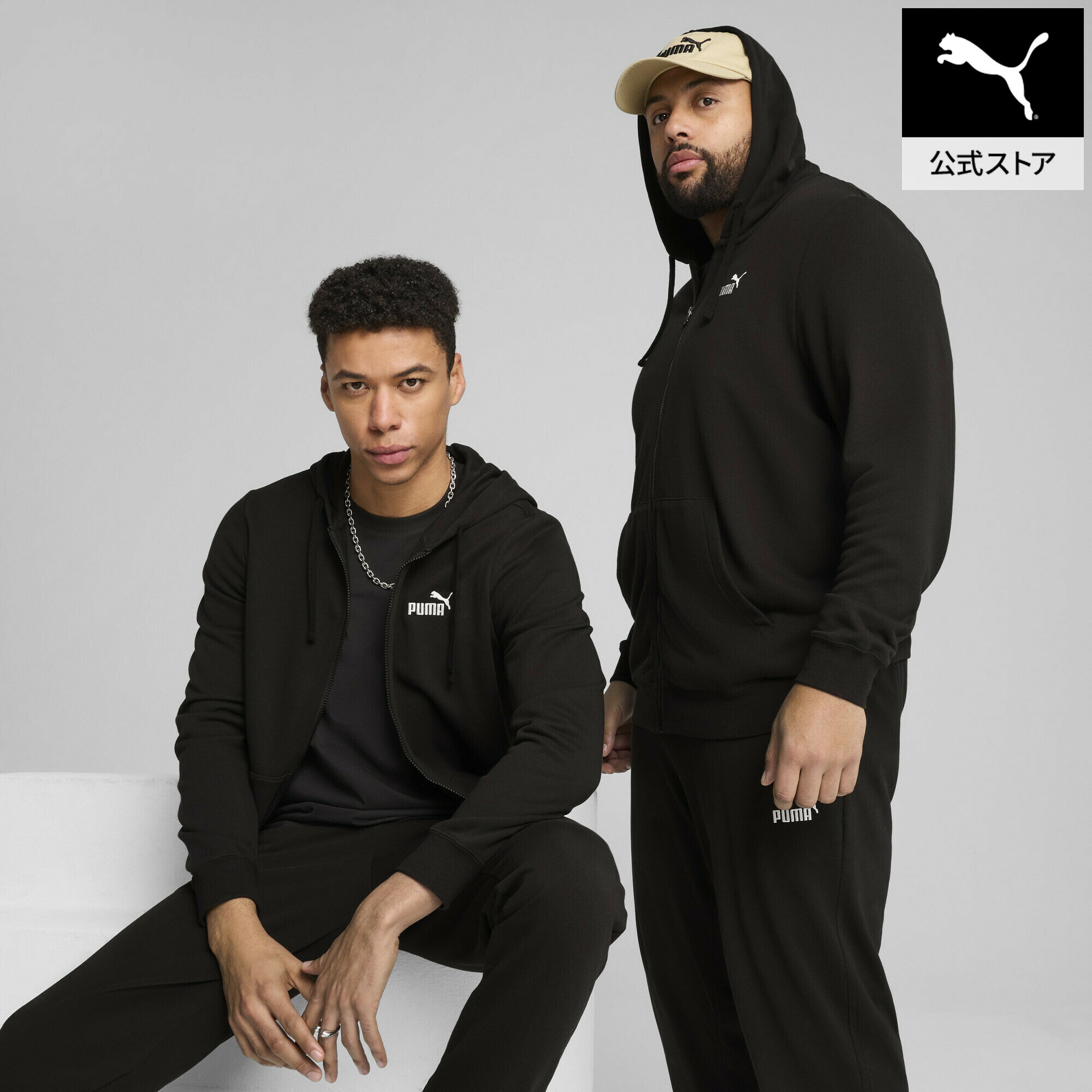 乐天商城 - 『ポイント20倍 4/29 0:00〜5/6 23:59』【公式】 プーマ PUMA メンズ ESS NO.1 ロゴ フーデッド ジャケット
