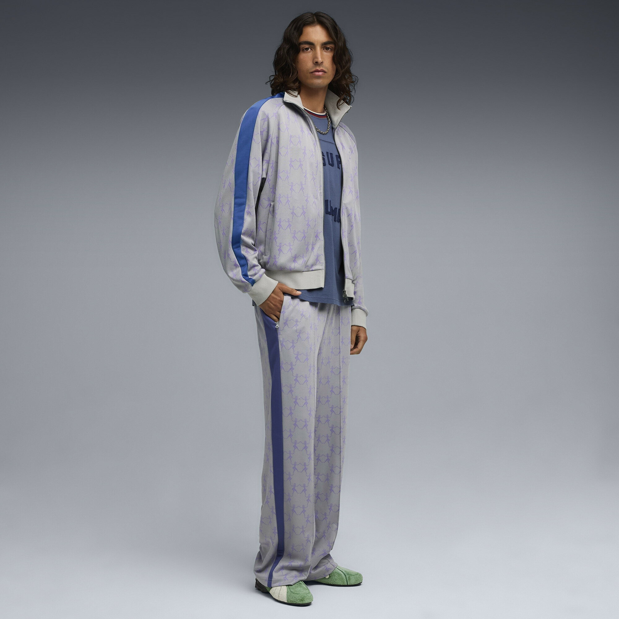 プーマ公式オンラインショップの【公式】 PUMA プーマ ユニセックス PUMA x KIDSUPER STUDIOS T7 ジャケット PUMA x KIDSUPER T7 Jacket ユニセックス｜アングル3