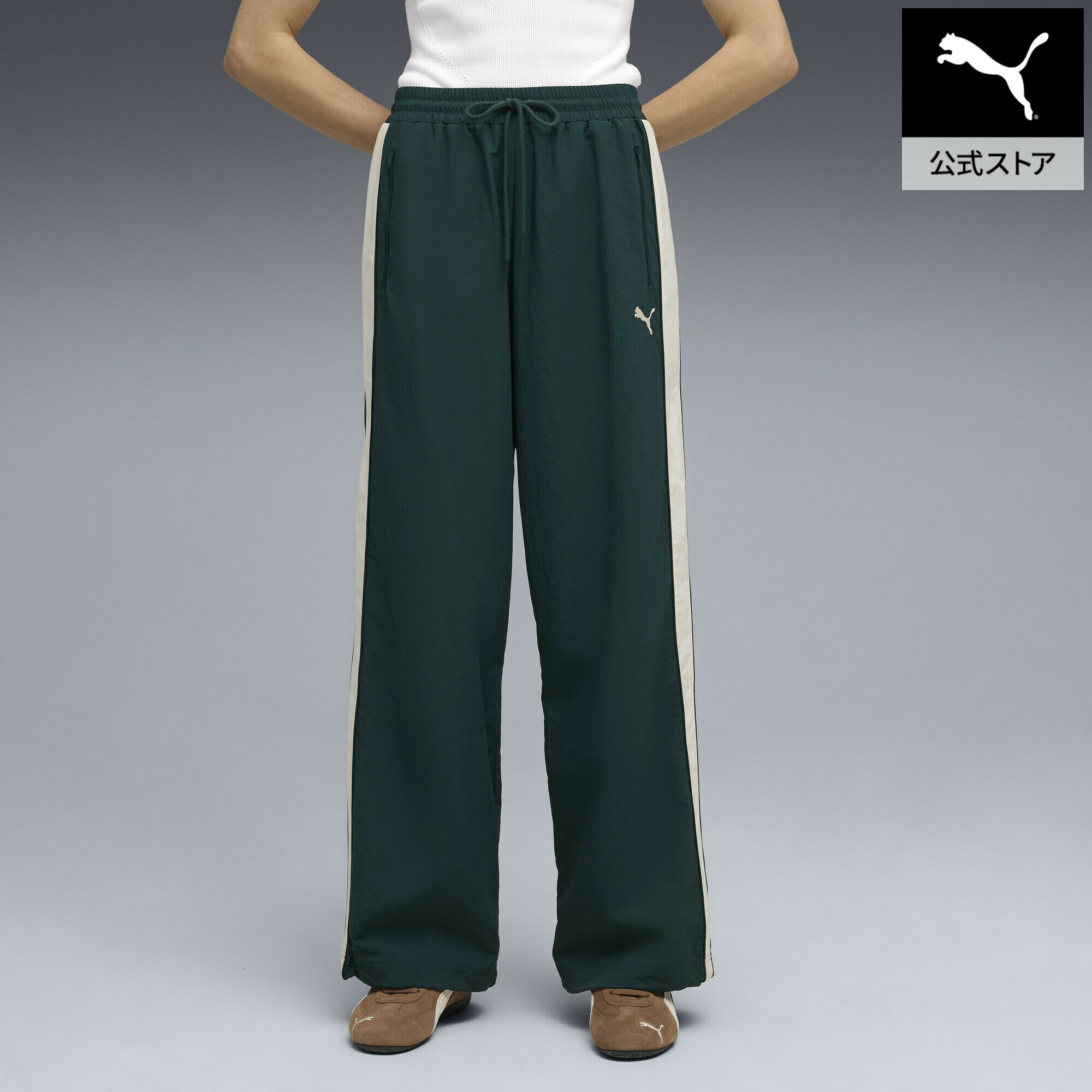 Rakuten - 【公式】 プーマ PUMA ユニセックス T7 オーバーサイズド トラック パンツ メンズ レディース