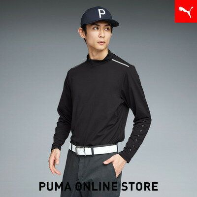乐天商城 - 『ポイント20倍 4/29 0:00〜5/6 23:59』【公式】 プーマ PUMA メンズ ゴルフ PB ハイネック 長袖 シャツ