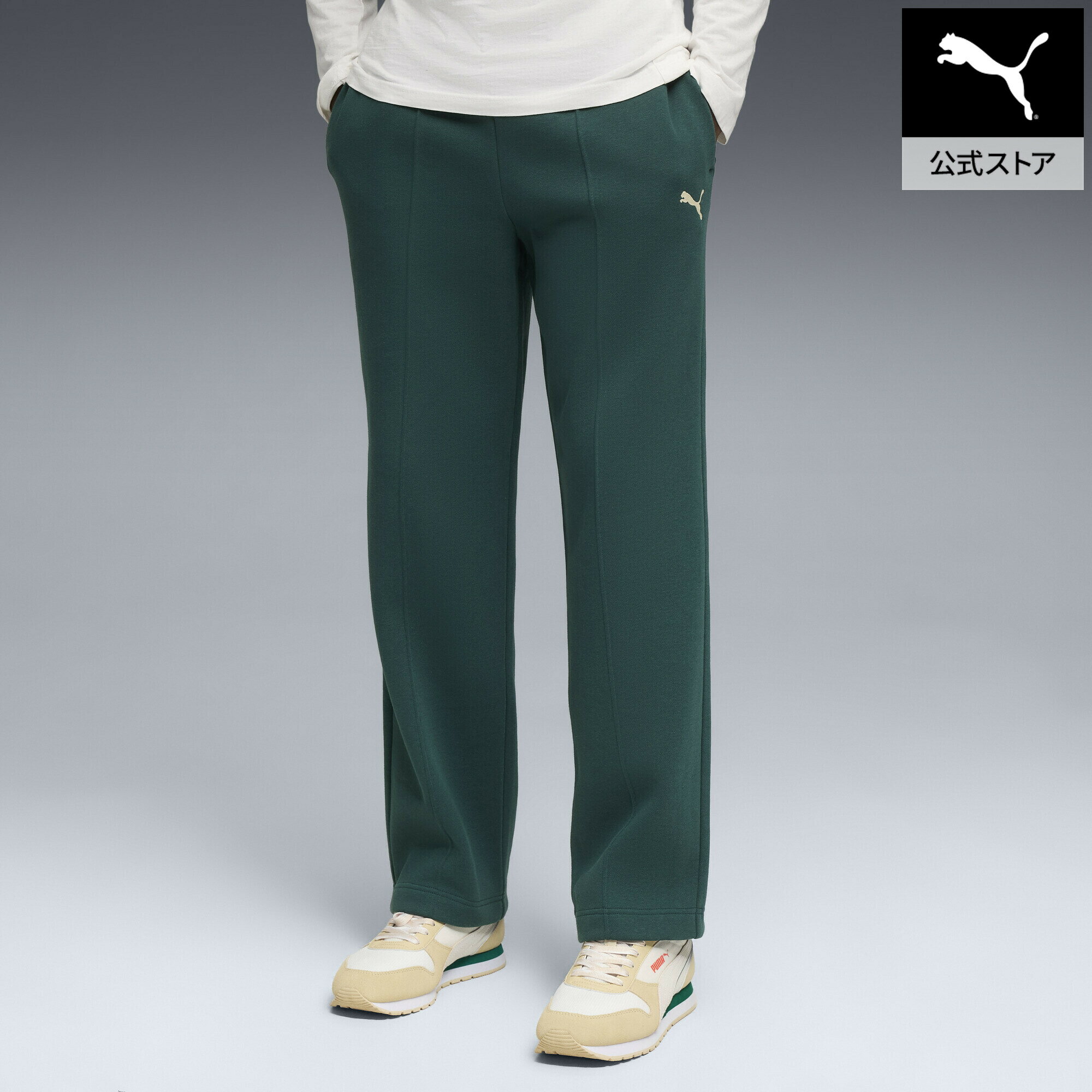 乐天商城 - 【公式】 プーマ PUMA メンズ クラス リラックス スウェットパンツ 裏起毛