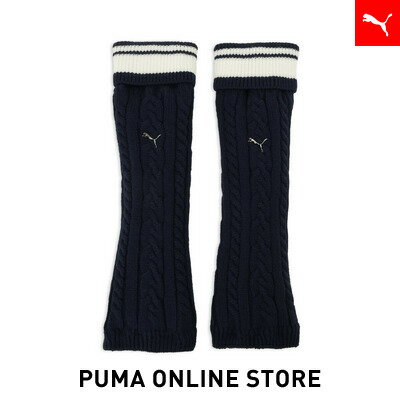 『ポイント20倍 12/25 0:00～12/26 01:59』ウィメンズ ゴルフ ケーブルニット レッグウォーマー メンズ