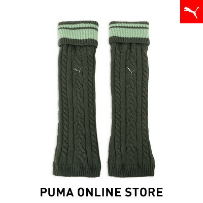 『ポイント20倍 12/25 0:00～12/26 01:59』ウィメンズ ゴルフ ケーブルニット レッグウォーマー メンズ