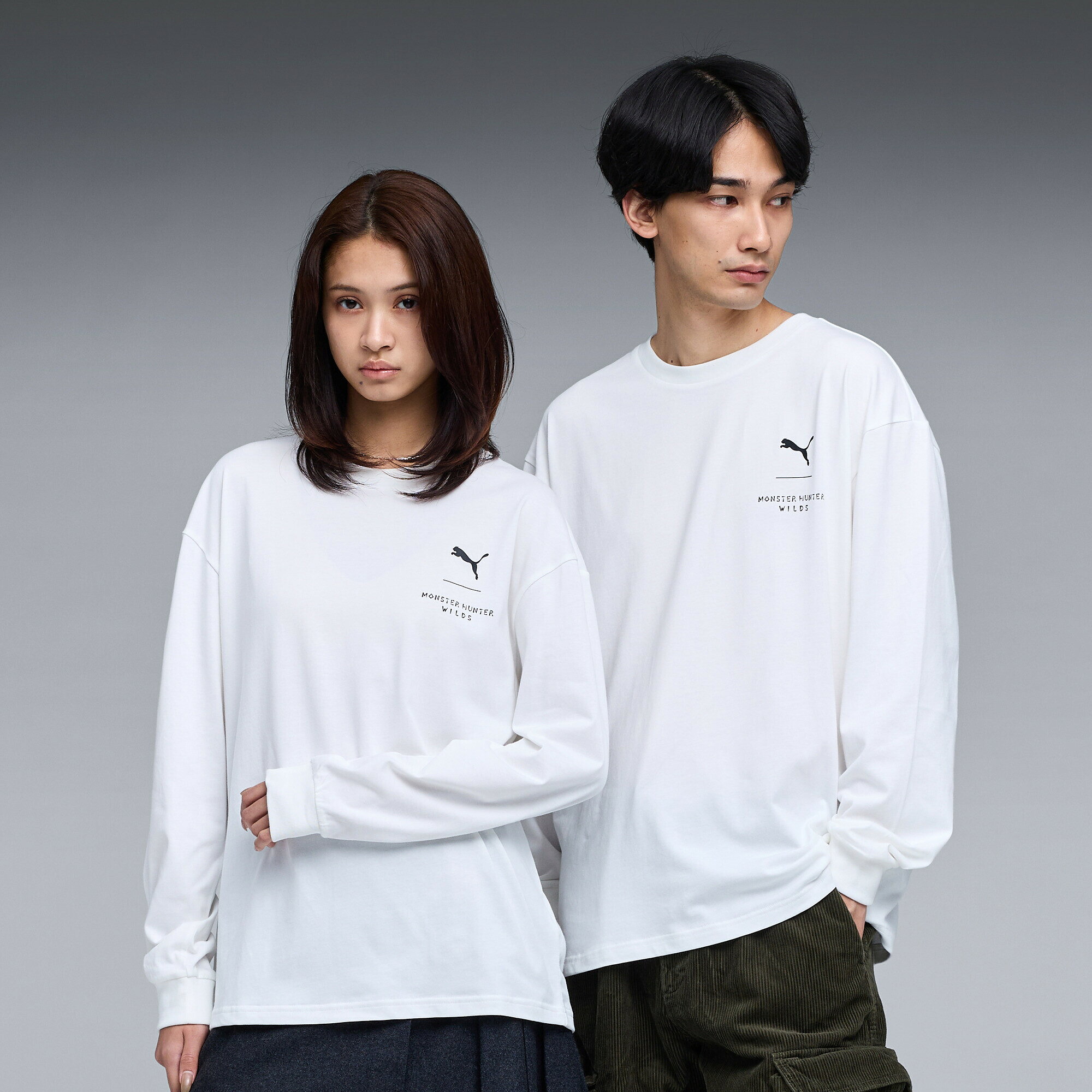 【公式】 プーマ PUMA ユニセックス x モンスターハンターワイルズ 長袖 Tシャツ メンズ レディース — vista 2