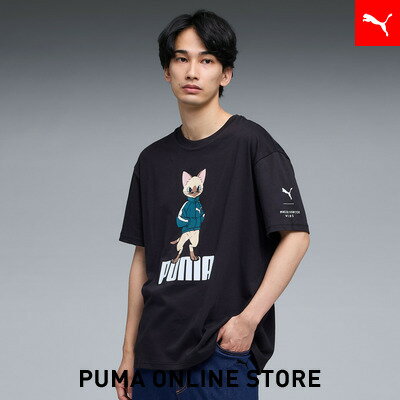 『ポイント20倍 1/9 20:00～1/11 01:59』【公式】 PUMA プーマ ユニセックス PUMA x モンスターハンターワイルズ 半袖 Tシャツ ユニセックス