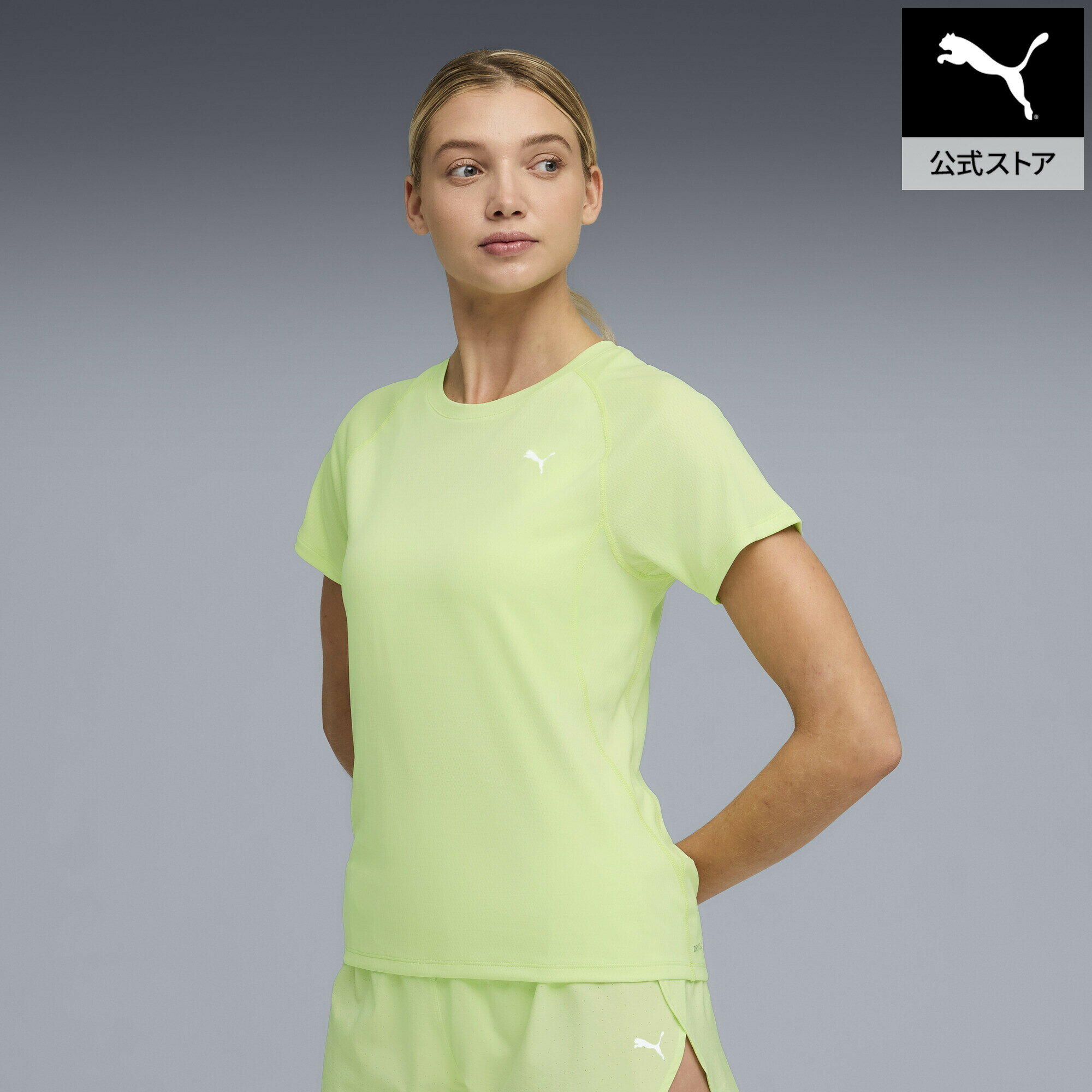 乐天商城 - 『ポイント20倍 4/29 0:00〜5/6 23:59』【公式】 PUMA プーマ ウィメンズ ランニング ラン ヴェロシティ 半袖 Tシャツ RUN VELOCITY TEE W (POLY) レディース
