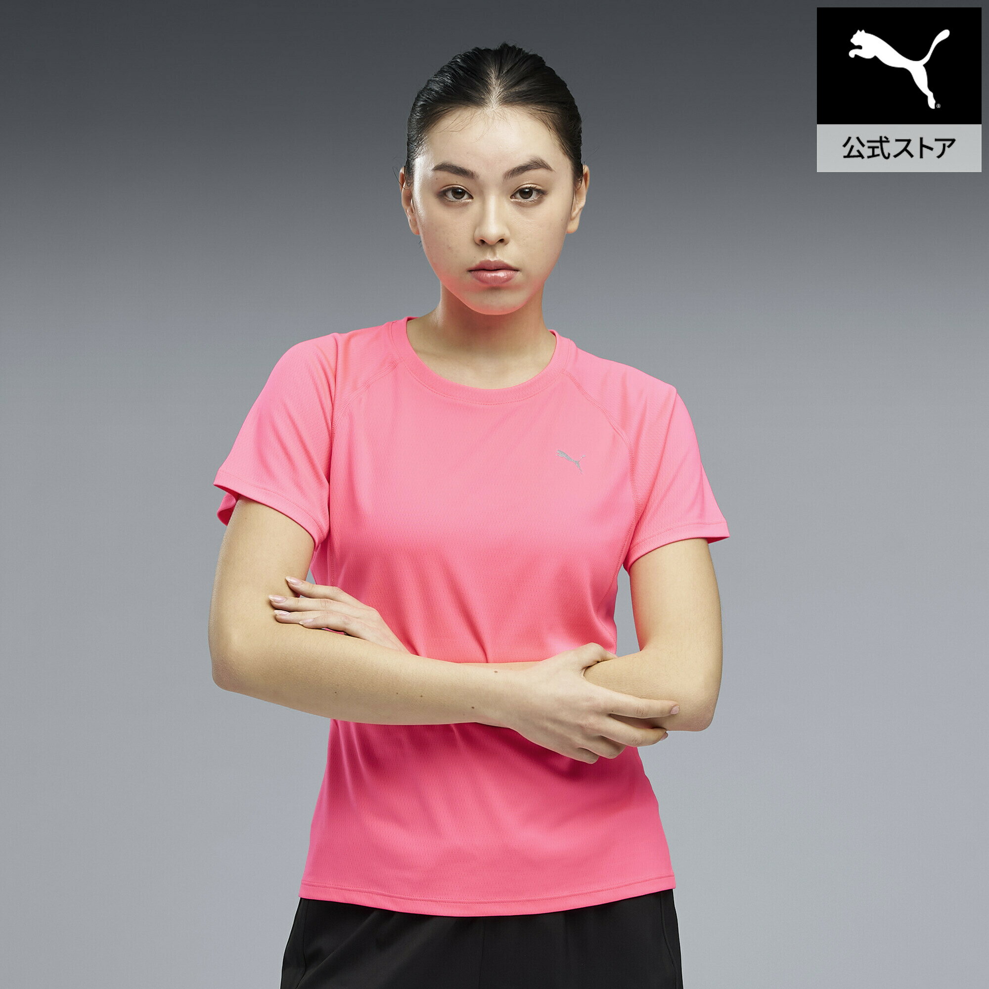 乐天商城 - 『ポイント20倍 4/29 0:00〜5/6 23:59』【公式】 PUMA プーマ ウィメンズ ランニング ラン ヴェロシティ 半袖 Tシャツ RUN VELOCITY TEE W (POLY) レディース