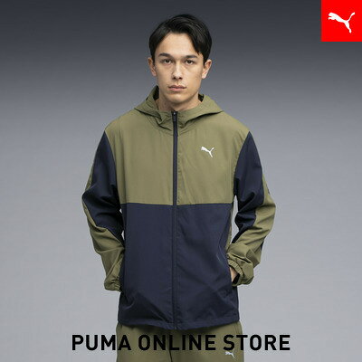 乐天商城 - 『ポイント20倍 4/29 0:00〜5/6 23:59』【公式】 PUMA プーマ メンズ ランニング クロス ウーブンジャケット CLOTH WOVEN JKT メンズ
