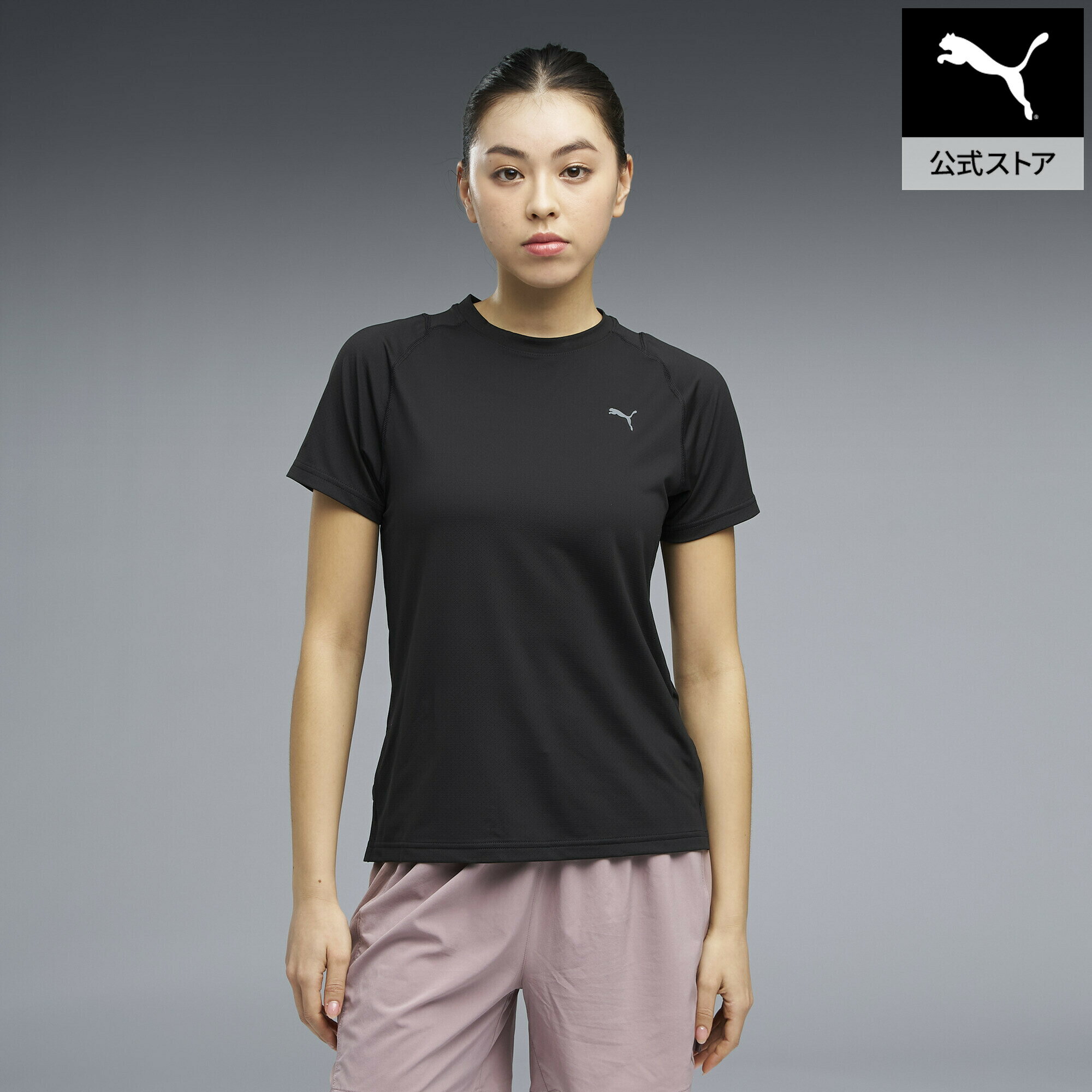 乐天商城 - 『ポイント20倍 4/29 0:00〜5/6 23:59』【公式】 PUMA プーマ ウィメンズ トレーニング ドライエリート 半袖 Tシャツ レディース