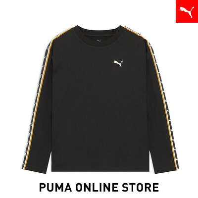 乐天商城 - 『ポイント20倍 4/29 0:00〜5/6 23:59』【公式】 PUMA プーマ メンズ ESS エレベーテッド MX テープ 長袖 Tシャツ メンズ