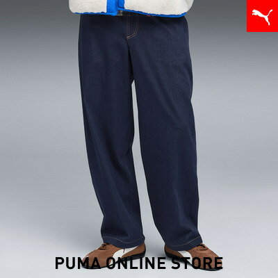 乐天商城 - 【公式】 プーマ PUMA メンズ ESS エレベーテッド デニムライク パンツ