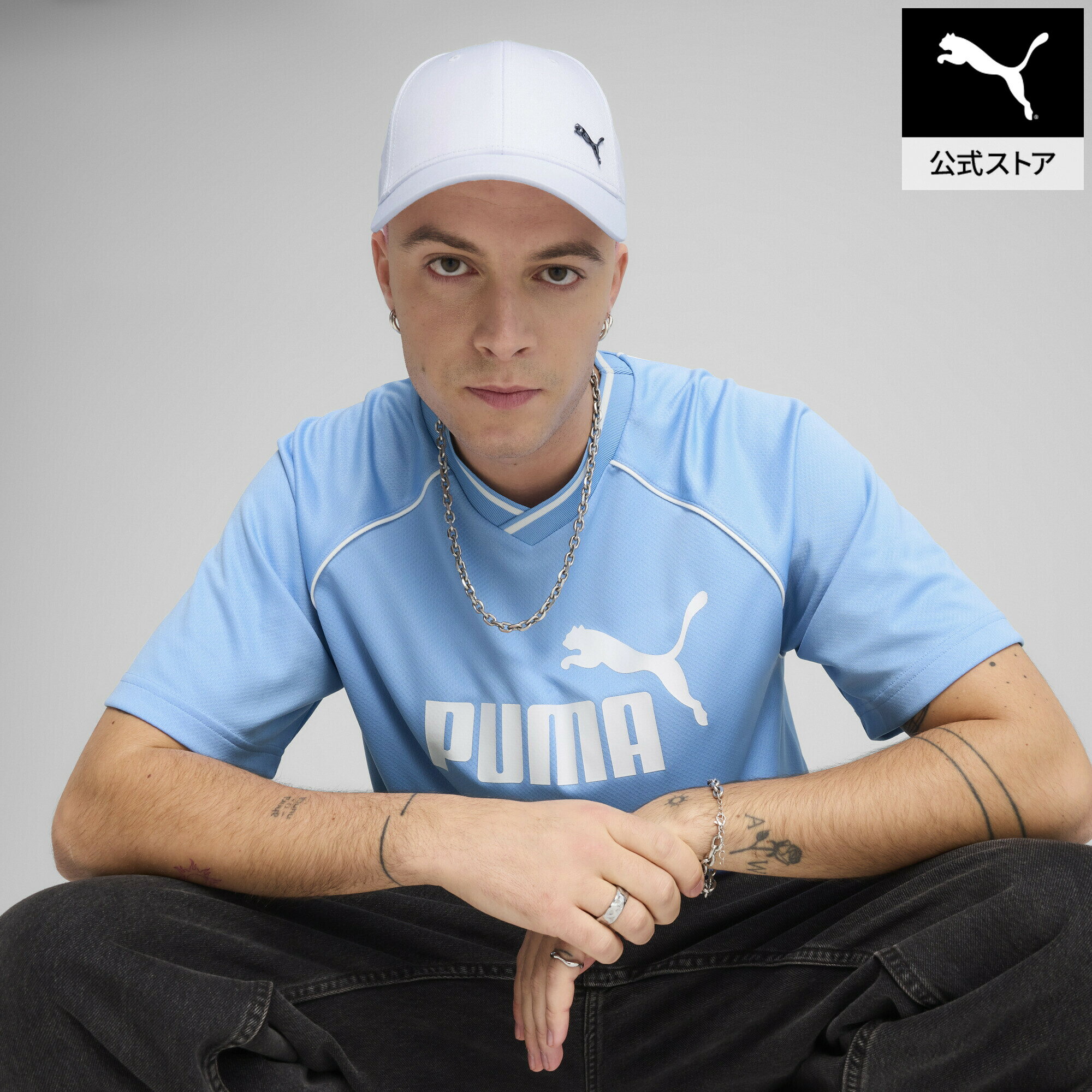 乐天商城 - 『ポイント20倍 4/29 0:00〜5/6 23:59』【公式】 PUMA プーマ ユニセックス ESS メタル プーマ キャット BB キャップ ESS METAL PUMA CAT BB Cap ユニセックス