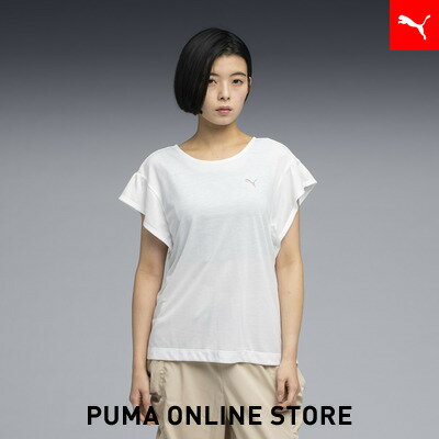 乐天商城 - 『ポイント20倍 4/29 0:00〜5/6 23:59』【公式】 プーマ PUMA ウィメンズ ヨガ 半袖 Tシャツ SS TEE レディース