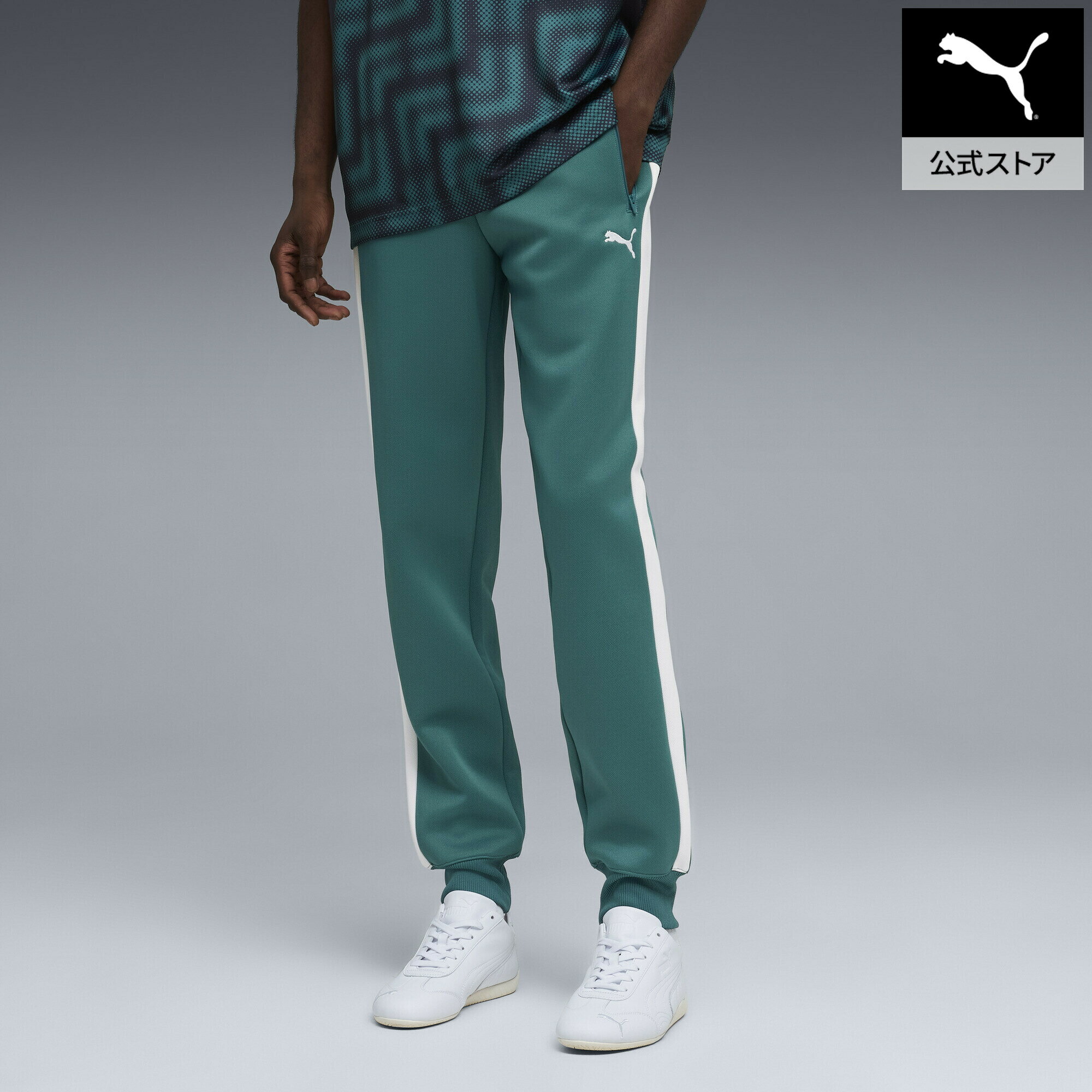乐天商城 - 『ポイント20倍 4/24 0:00〜4/25 01:59』【公式】 PUMA プーマ メンズ T7 オールウェイズ オン トラック パンツ DK CL T7 ALWAYS ON Track Pants メンズ
