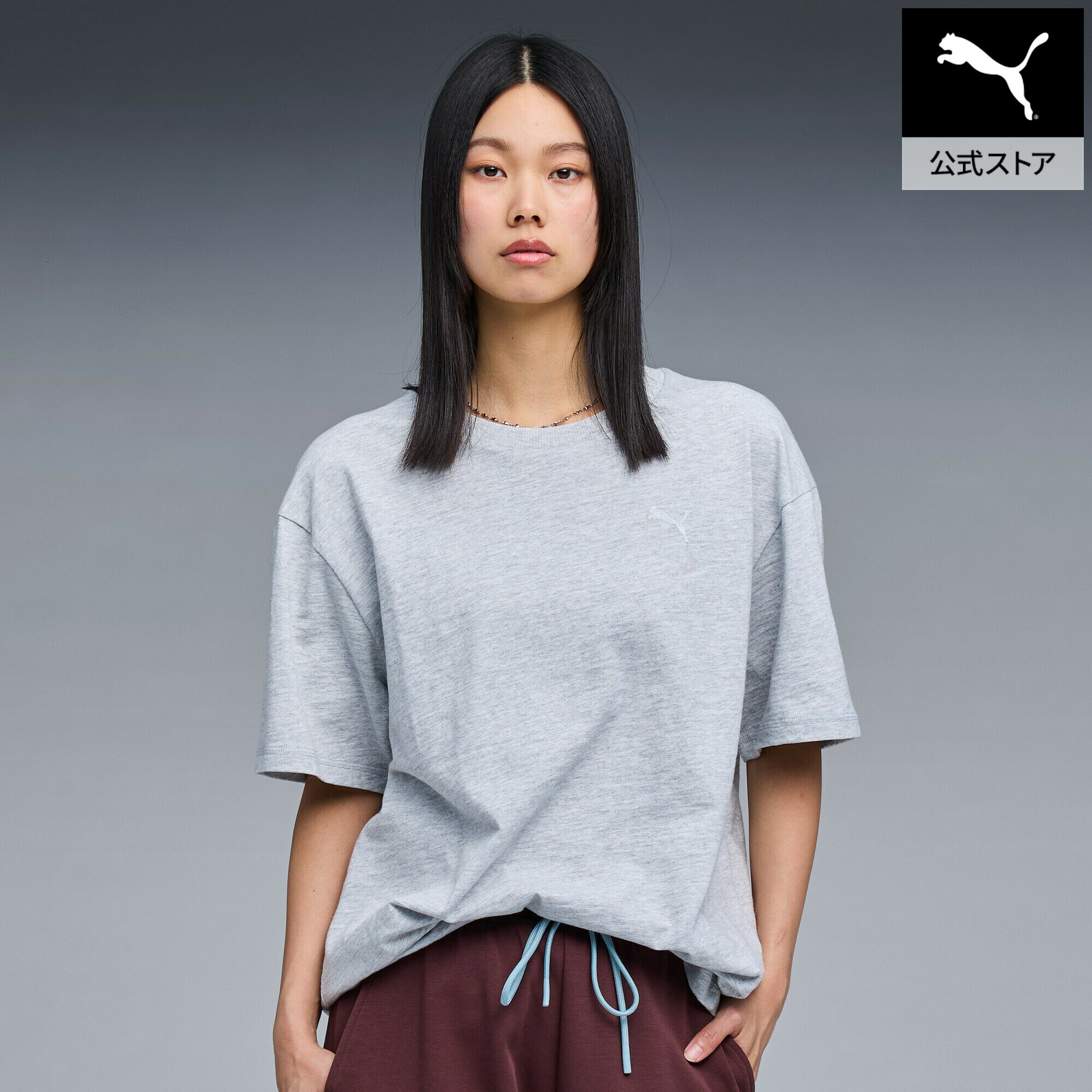 乐天商城 - 『ポイント20倍 4/29 0:00〜5/6 23:59』【公式】 PUMA プーマ ユニセックス 半袖 Tシャツ DTC SS TEE ユニセックス