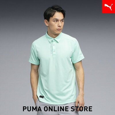 乐天商城 - 『ポイント20倍 4/29 0:00〜5/6 23:59』【公式】 PUMA プーマ メンズ ゴルフ PB シンプル 半袖 ポロシャツ SIMPLE POLO S/S メンズ