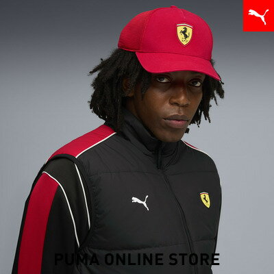 『ポイント20倍 3/24 0:00～3/27 01:59』【公式】 PUMA プーマ ユニセックス フェラーリ トラッカー キャップ FERRARI Trucker Cap ユニセックス