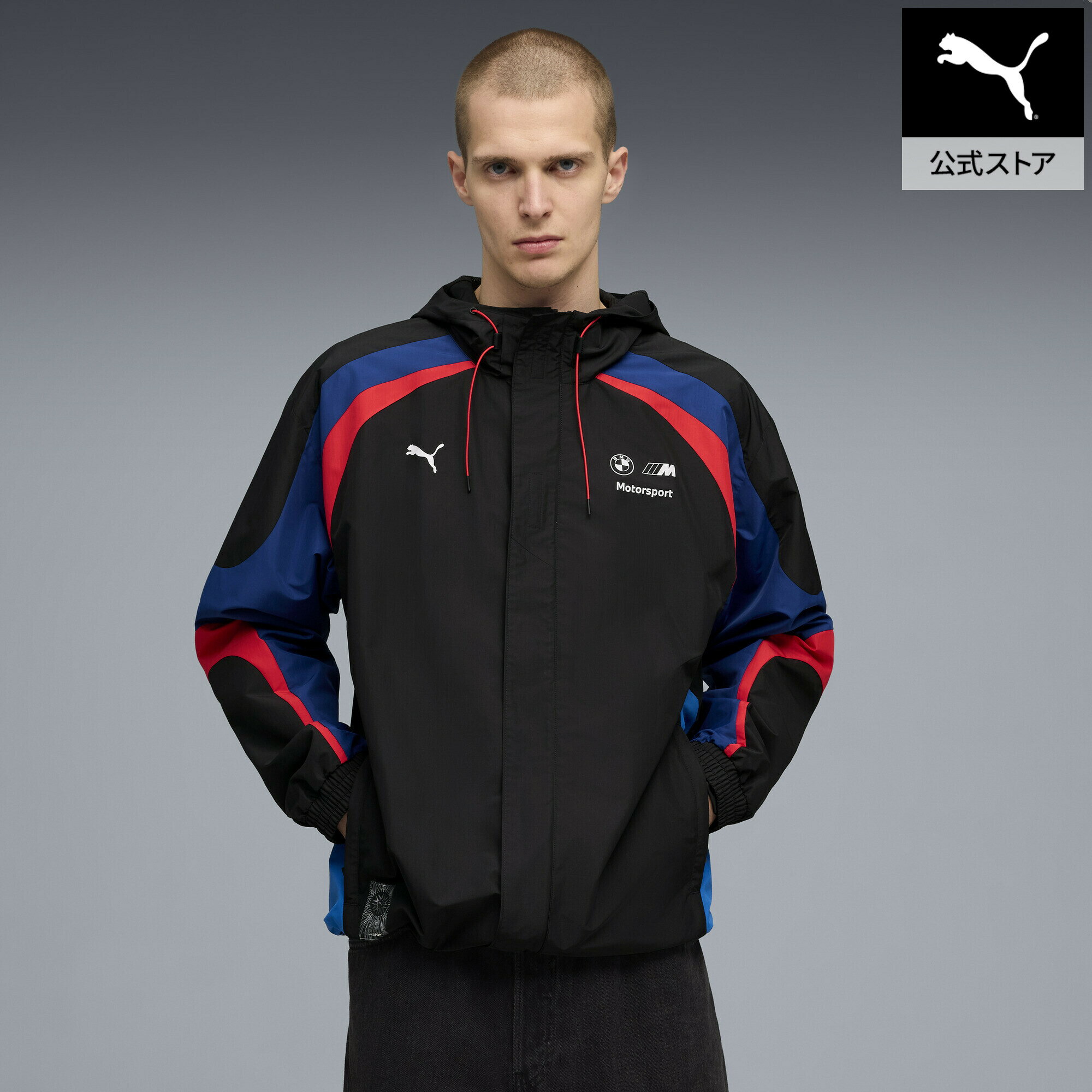 乐天商城 - 『ポイント20倍 4/14 0:00〜4/16 01:59』【公式】 PUMA プーマ メンズ BMW MMS ライフスタイル ライトウェイト ジャケット BMW MMS Lifestyle Jacket メンズ