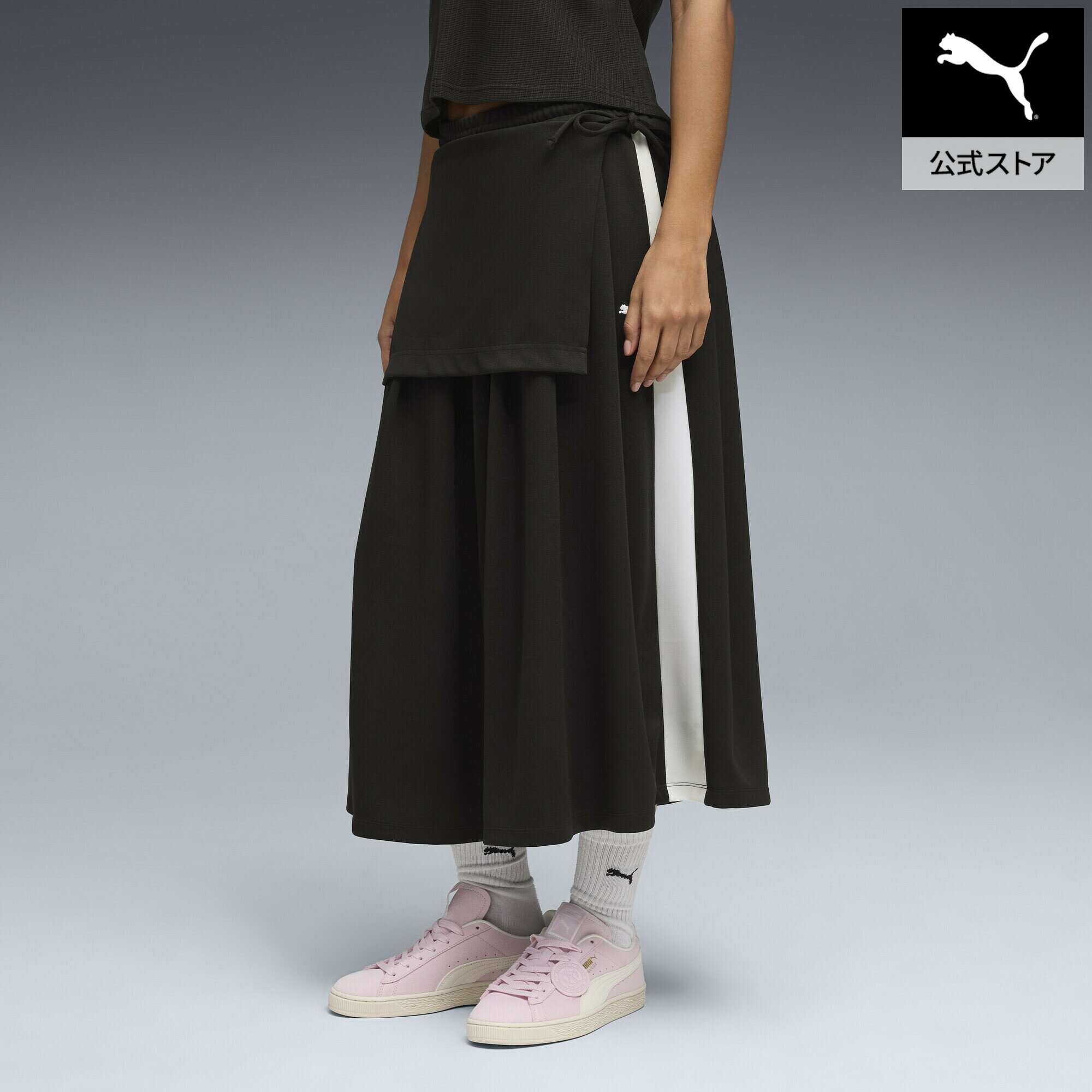 Rakuten - 【公式】 PUMA プーマ ウィメンズ T7 ミディ プリーツ スカート T7 Midi Pleated Skirt レディース