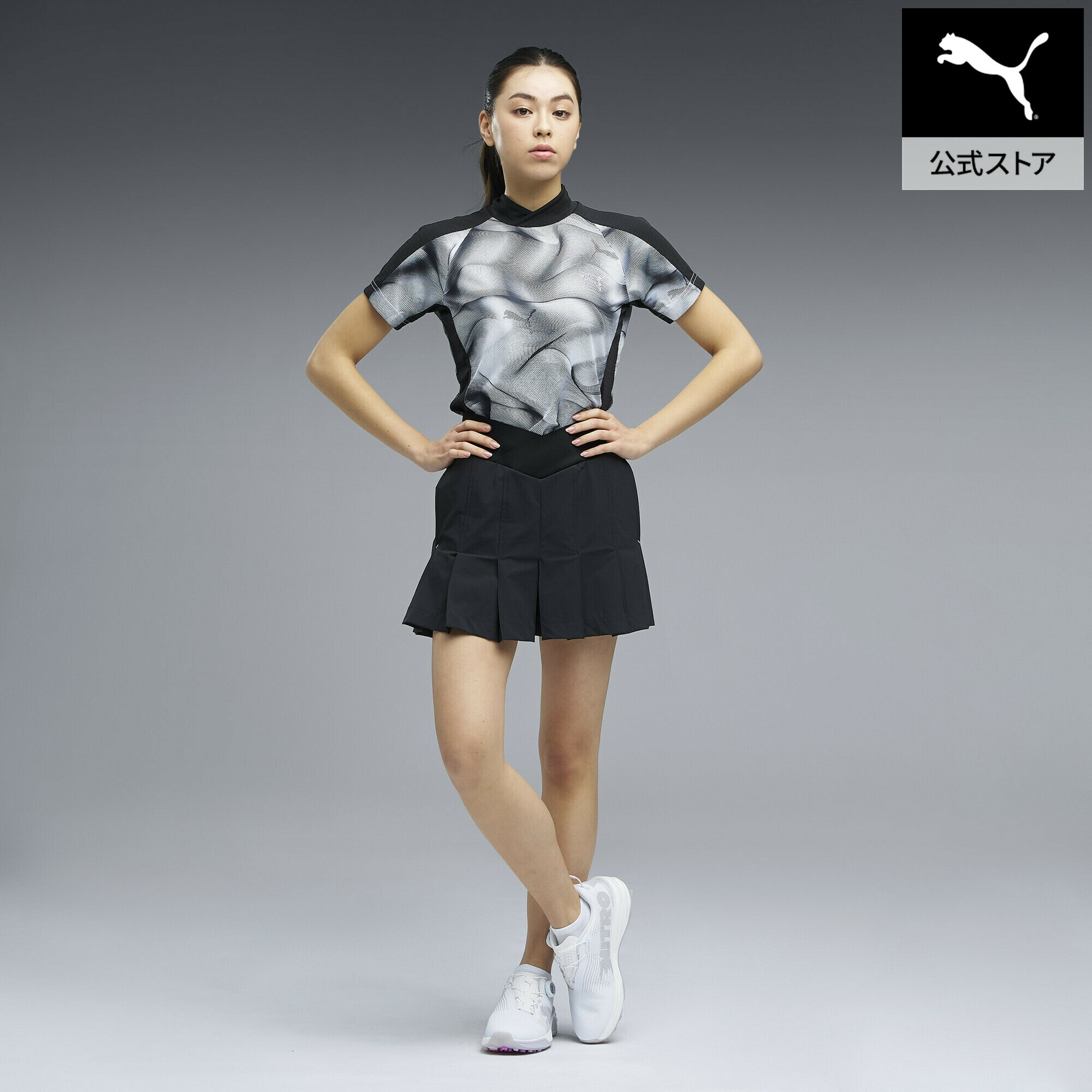 Rakuten - 『ポイント20倍 6/10 0:00〜6/11 1:59』【公式】 PUMA プーマ ウィメンズ ゴルフ シャドウキャット ジク プリーツ ショーツ W PLEATS SHORTS レディース
