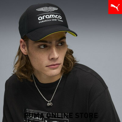 『ポイント20倍 3/24 0:00～3/27 01:59』【公式】 PUMA プーマ ユニセックス PUMA x アストン マーティン アラムコ F1 チーム トラッカー キャップ AMF1 Trucker Cap ユニセックス