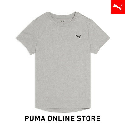 乐天商城 - 『ポイント20倍 4/24 0:00〜4/25 01:59』【公式】 PUMA プーマ ウィメンズ トレーニング TAD ESS ヘザー 半袖 Tシャツ W TAD ESSENTIAL Heather Tee レディース