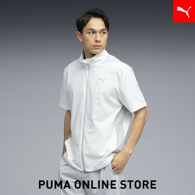 乐天商城 - 『ポイント20倍 4/24 0:00〜4/25 01:59』【公式】 PUMA プーマ メンズ トレーニング プーマ フレックス ウーブン 半袖 ジャケット PUMA FLEX WOVEN SS JKT メンズ