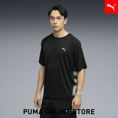 乐天商城 - 『ポイント20倍 4/24 0:00〜4/25 01:59』【公式】 PUMA プーマ メンズ トレーニング バックプリント 半袖 Tシャツ TEE MID SIZE LOGO メンズ