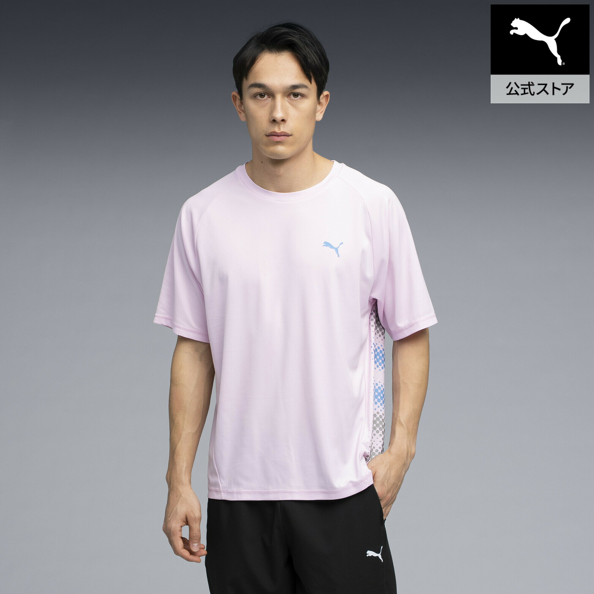 Rakuten - 『ポイント20倍 6/25 0:00〜6/26 1:59』【公式】 PUMA プーマ メンズ トレーニング バックプリント 半袖 Tシャツ TEE MID SIZE LOGO メンズ