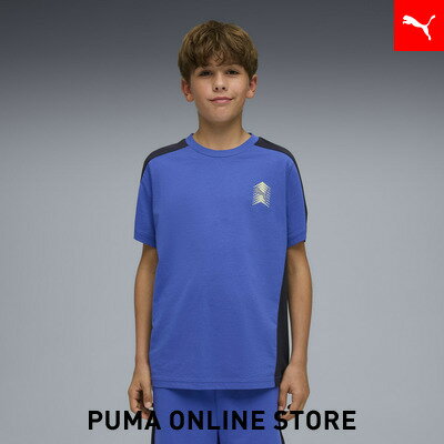 乐天商城 - 『ポイント20倍 4/24 0:00〜4/25 01:59』【公式】 PUMA プーマ ボーイズ アクティブ スポーツ スモール グラフィック 半袖 Tシャツ B 120-160cm ACTIVE SPORTS Graphic Tee キッズ