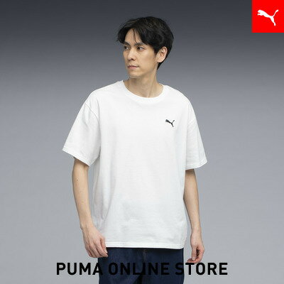 乐天商城 - 『ポイント20倍 4/29 0:00〜5/6 23:59』【公式】 PUMA プーマ メンズ ESS MX 半袖 Tシャツ ESS MX SS CAT TEE メンズ