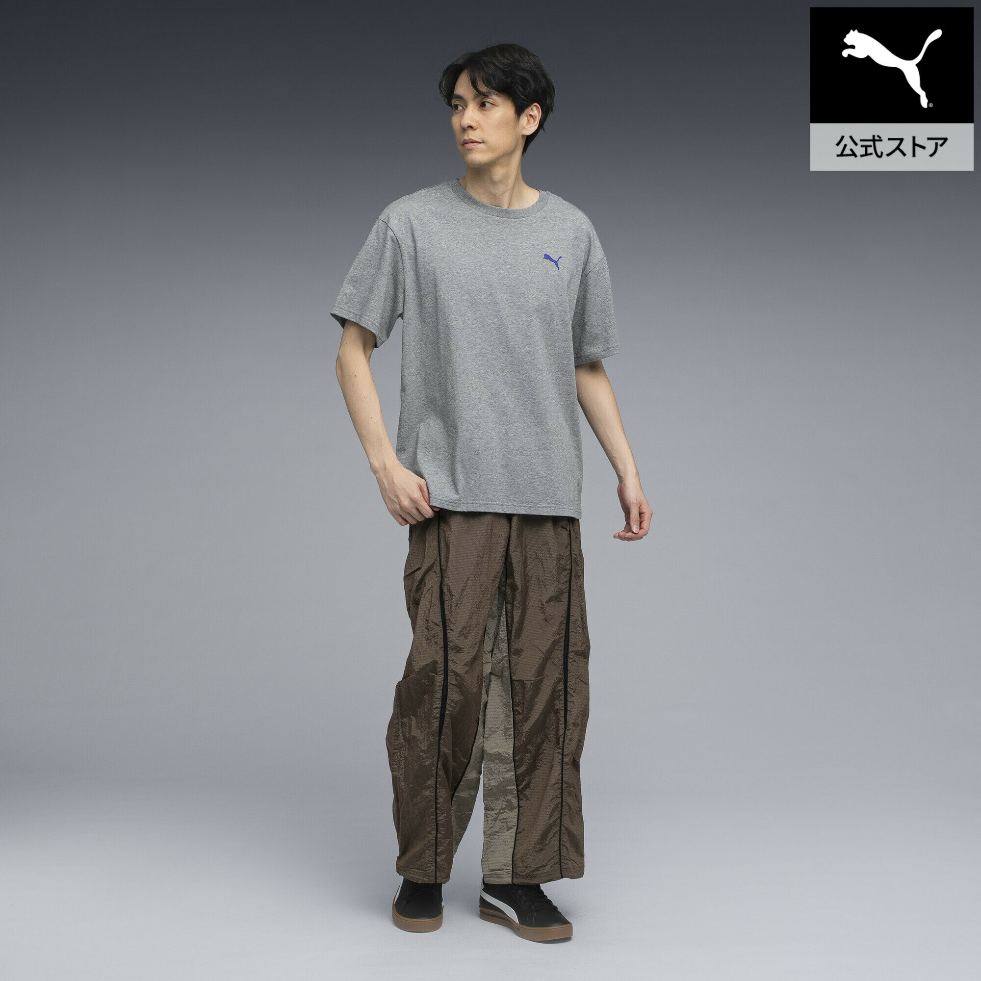 乐天商城 - 『ポイント10倍 4/24 0:00〜4/27 09:59』【公式】 PUMA プーマ メンズ ESS MX 半袖 Tシャツ ESS MX SS CAT TEE メンズ