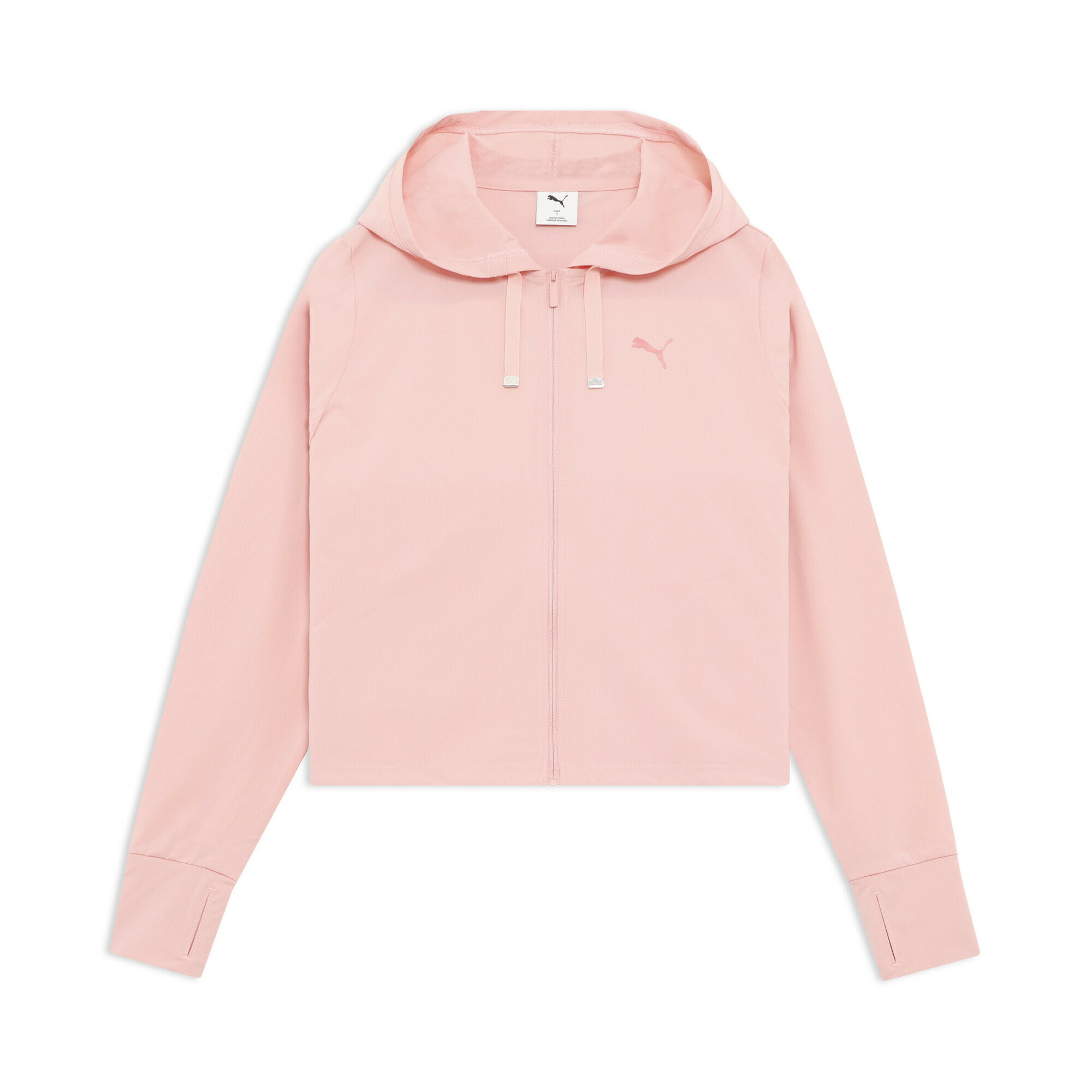 乐天商城 - 『ポイント10倍 4/24 0:00〜4/27 09:59』【公式】 PUMA プーマ ウィメンズ ESS エレベーテッド クール FZ フーディ SUMMER FZ HOODIE レディース