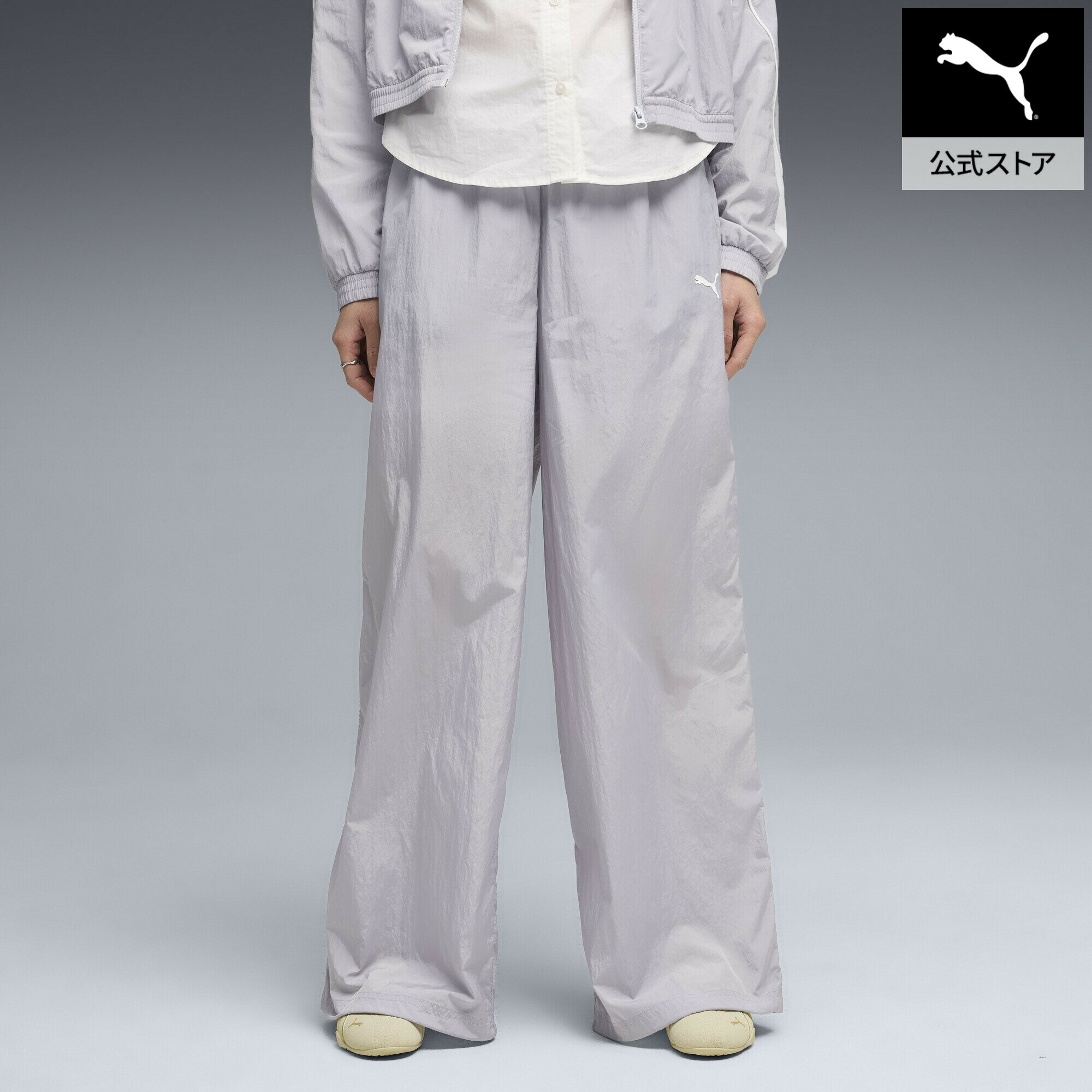 乐天商城 - 『ポイント20倍 4/29 0:00〜5/6 23:59』【公式】 PUMA プーマ ウィメンズ プーマ ショート リラックスド ウーブンパンツ PUMA SPORT Relaxed Woven Pan レディース