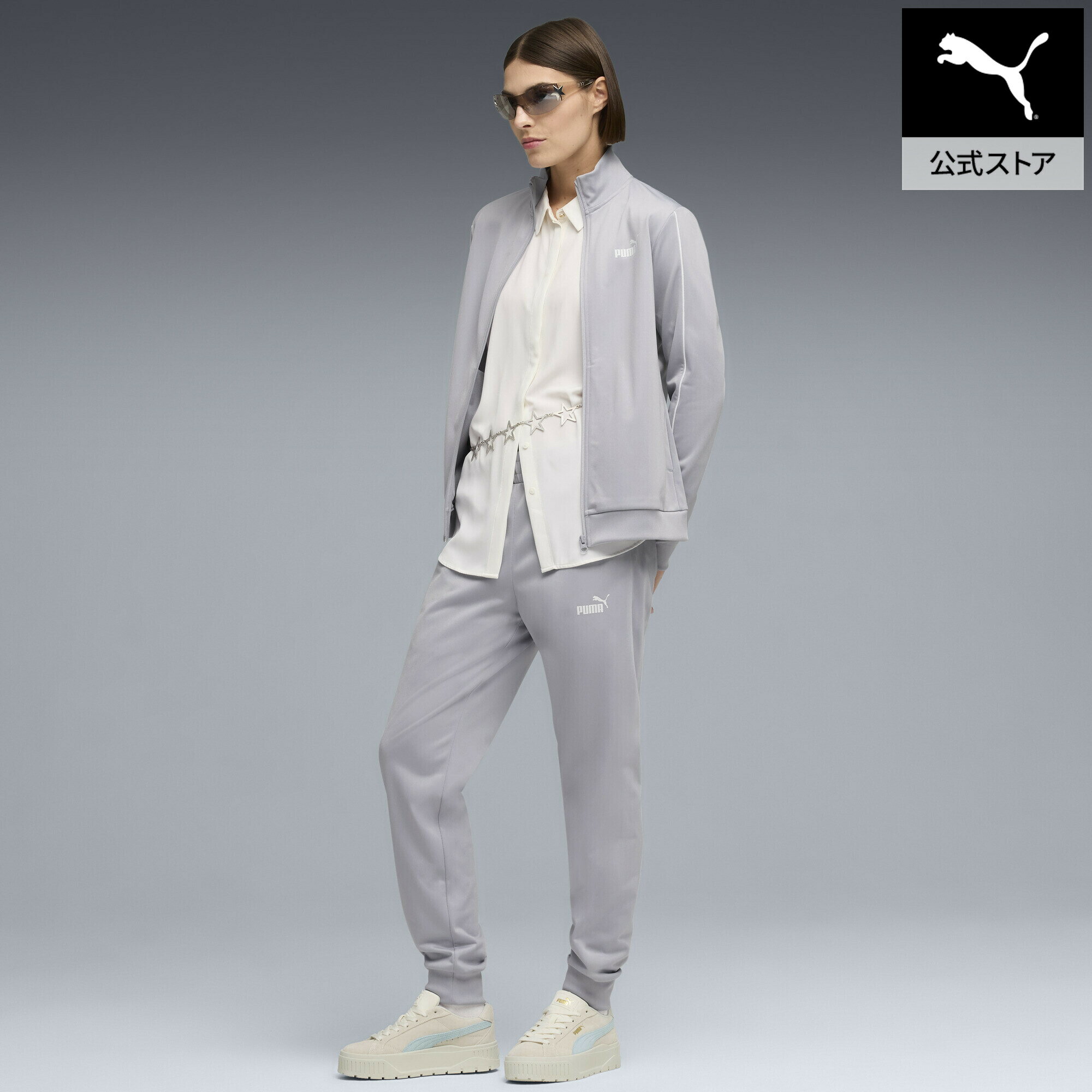 Rakuten - 『ポイント10倍 6/20 20:00〜6/26 1:59』【公式】 PUMA プーマ ウィメンズ ポリ スーツ 上下セット Poly Suit cl レディース