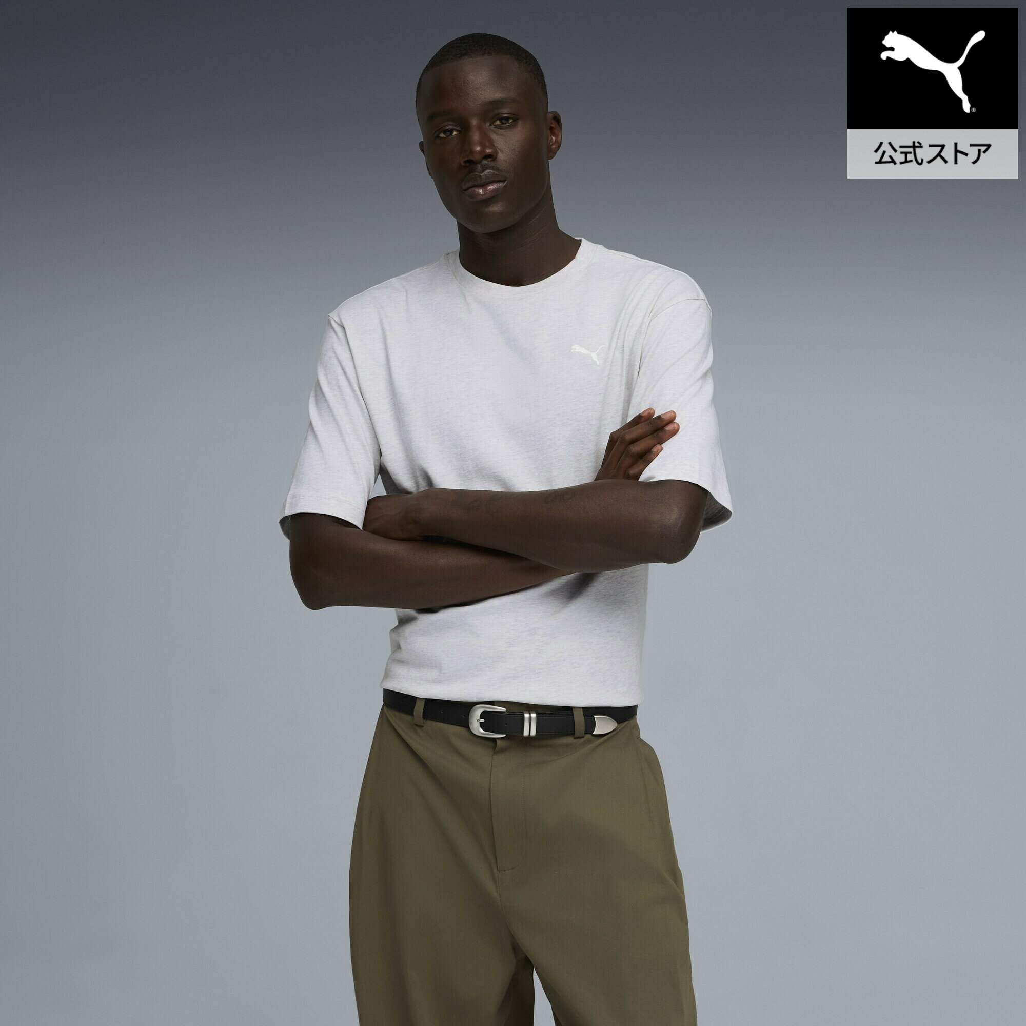 Rakuten - 『ポイント20倍 6/25 0:00〜6/26 1:59』【公式】 PUMA プーマ メンズ ワードローブ ESS ボクシー 半袖 Tシャツ WARDROBE ESS Boxy Tee メンズ