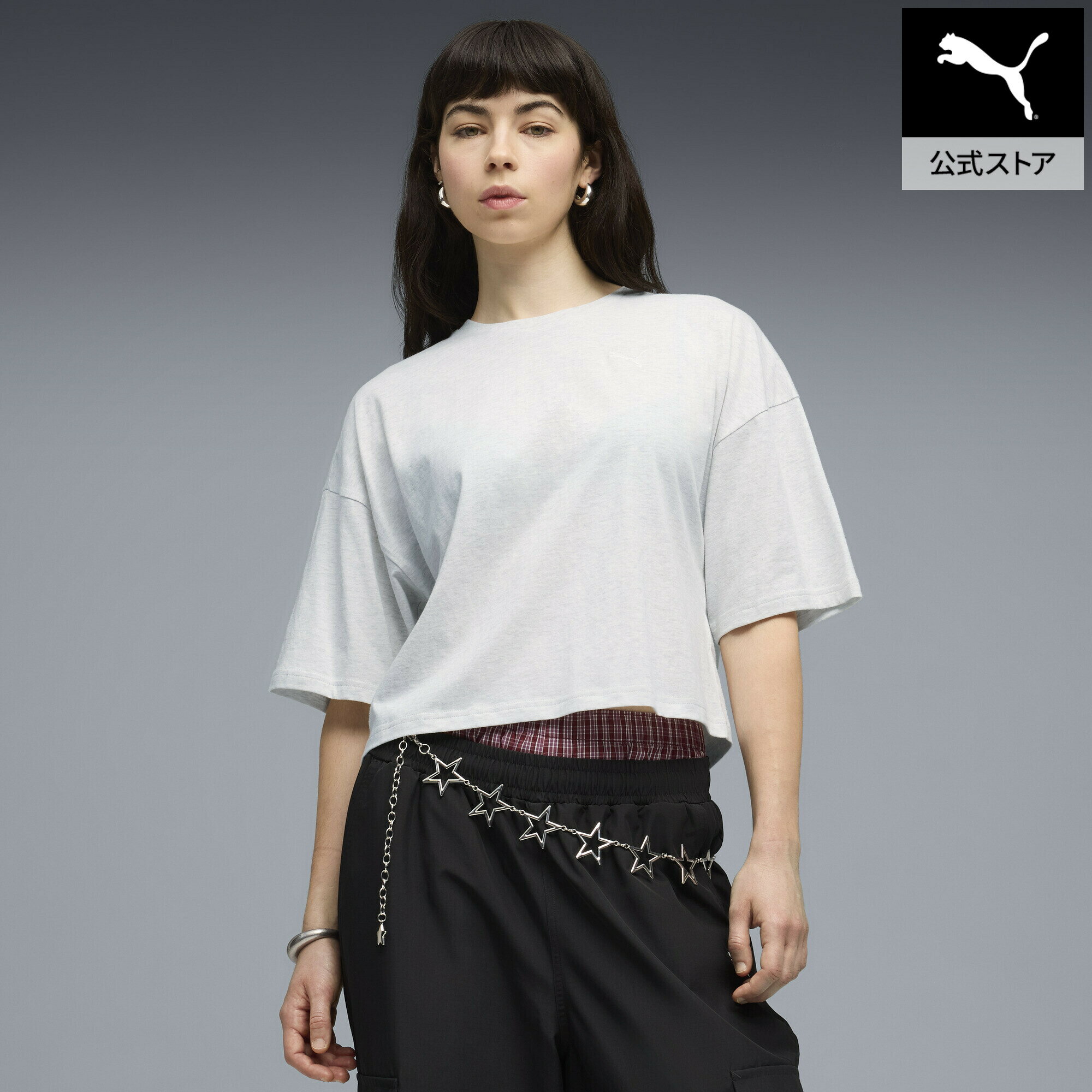Rakuten - 【公式】 PUMA プーマ ウィメンズ ワードローブ ESS オーバーサイズ ショート 半袖 Tシャツ WARDROBE ESS Oversized Tee レディース