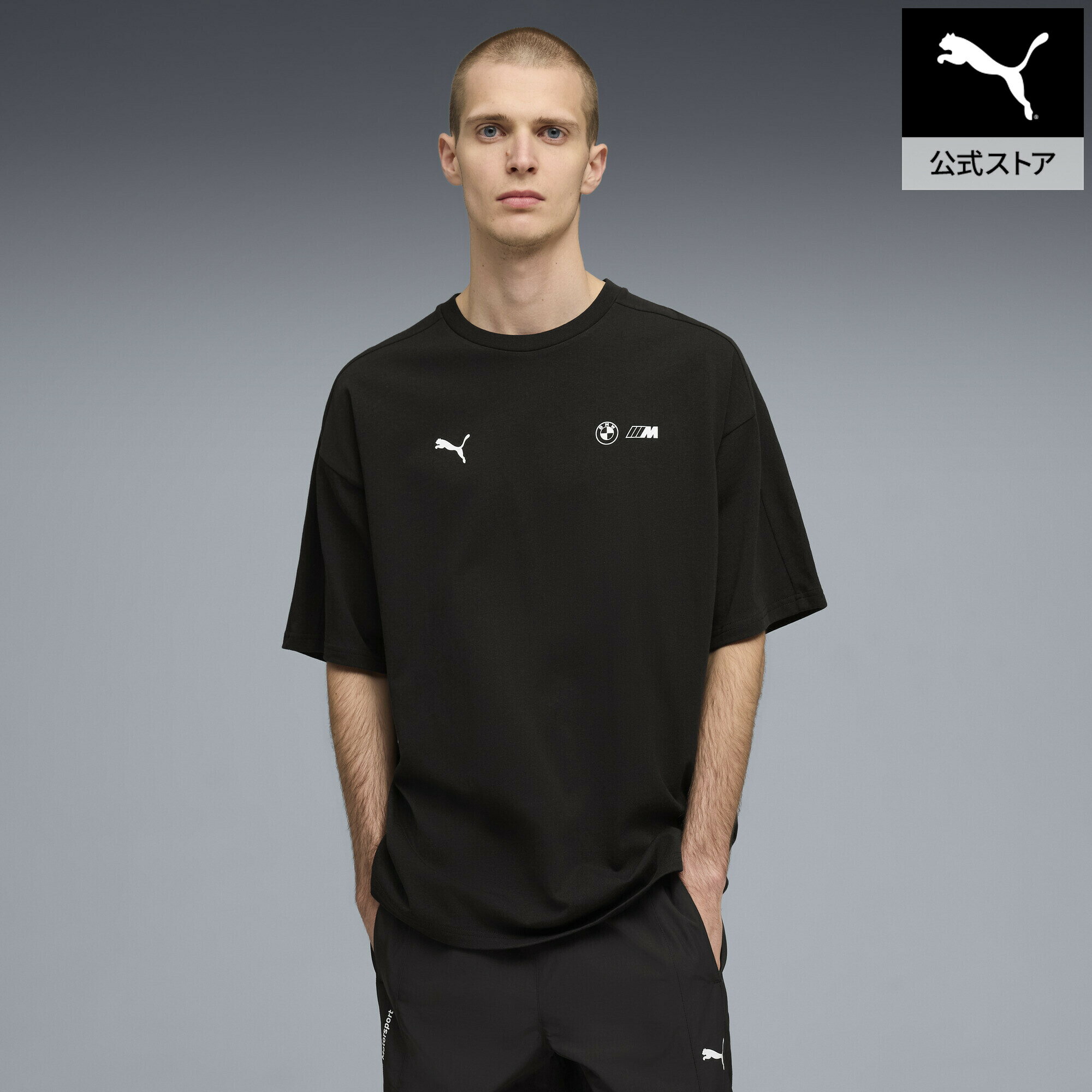乐天商城 - 『ポイント20倍 4/29 0:00〜5/6 23:59』【公式】 PUMA プーマ メンズ BMW MMS T7 半袖 Tシャツ BMW M M3 T7 Tee メンズ