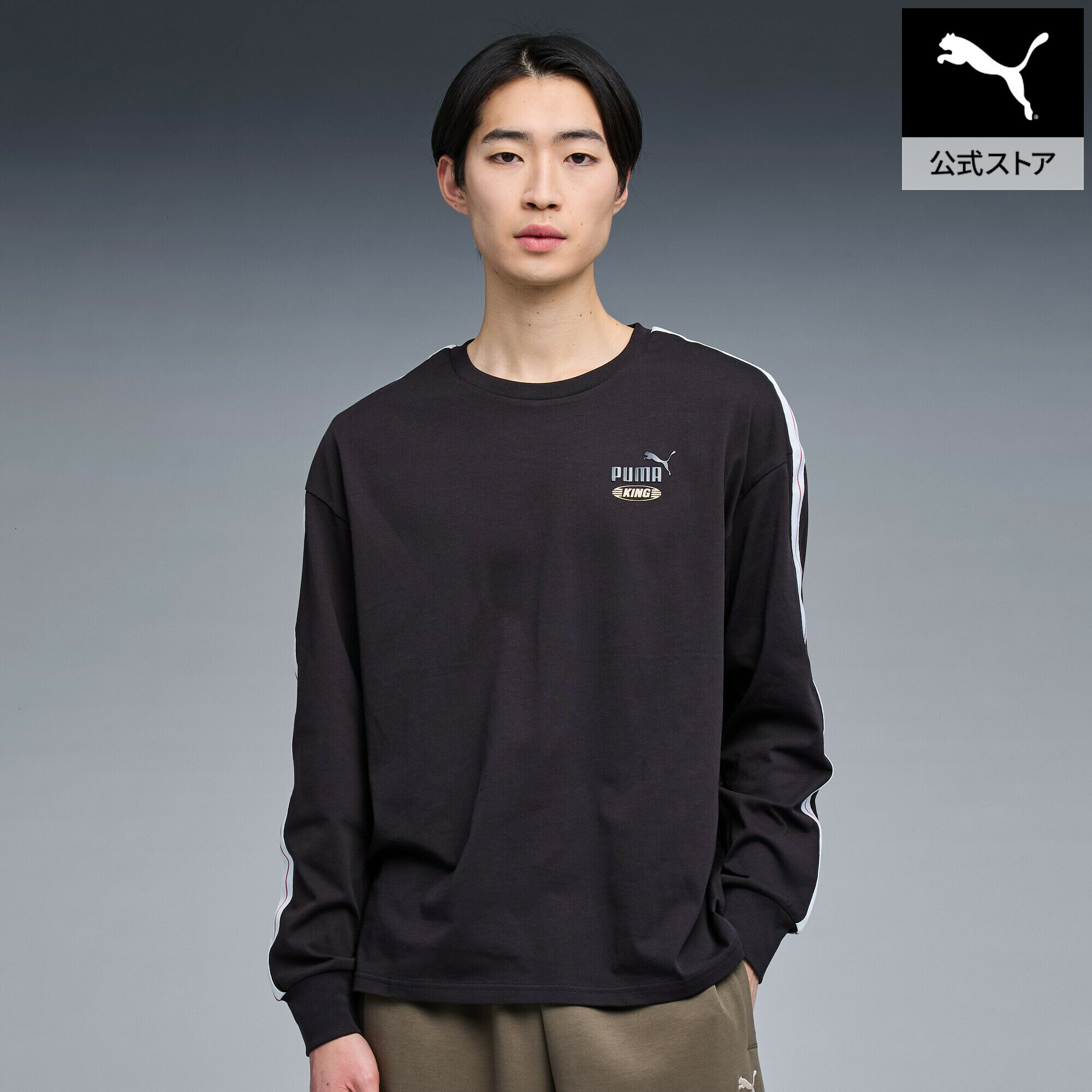 乐天商城 - 【公式】 PUMA プーマ ユニセックス NEKO-san FP MX 長袖 Tシャツ NEKO SAN FP LS TEE ユニセックス