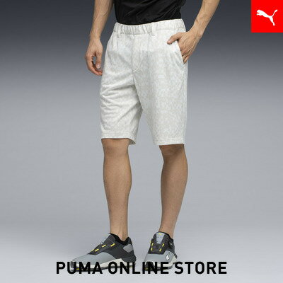 乐天商城 - 『ポイント10倍 4/24 0:00〜4/27 09:59』【公式】 PUMA プーマ メンズ ゴルフ PB グラフィック ショーツ GRAPHIC SHORTS メンズ