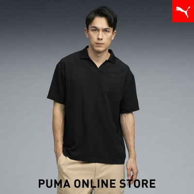 乐天商城 - 【公式】 PUMA プーマ メンズ ゴルフ FOG メッシュ スキッパー 半袖 ポロシャツ MESH SKIPPER POLO S/S メンズ