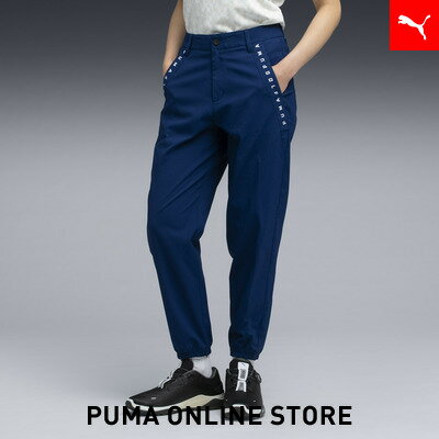乐天商城 - 『ポイント10倍 4/24 0:00〜4/27 09:59』【公式】 PUMA プーマ ウィメンズ ゴルフ PB アミド アンクル ジョガー パンツ W ANKLE JOGGER レディース