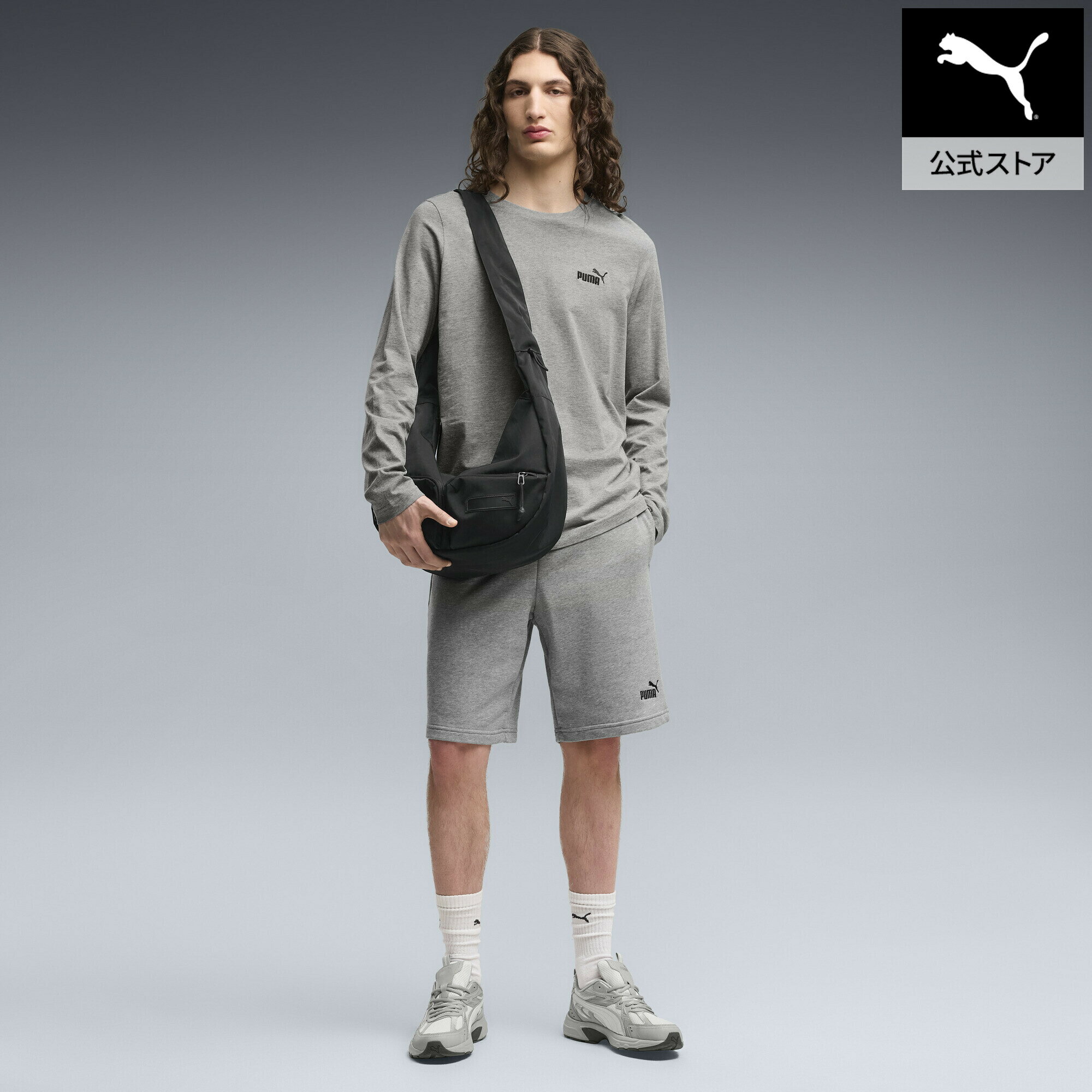 乐天商城 - 【公式】 PUMA プーマ メンズ ESS NO1 ロゴ 10 ショート パンツ ESS No. 1 Logo Shorts メンズ