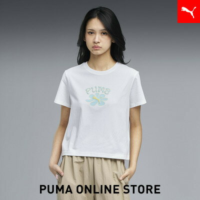 乐天商城 - 『ポイント10倍 4/24 0:00〜4/27 09:59』【公式】 PUMA プーマ ウィメンズ ムーズイン ネイチャー 半袖 Tシャツ MOODS IN NATURE SS TEE W レディース