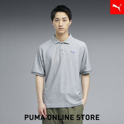 乐天商城 - 『ポイント20倍 4/29 0:00〜5/6 23:59』【公式】 PUMA プーマ メンズ ESS MX 半袖 ポロシャツ ESS MX POLO メンズ