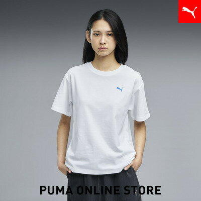 乐天商城 - 『ポイント10倍 4/24 0:00〜4/27 09:59』【公式】 PUMA プーマ ウィメンズ ESS エレベーテッド MX BK PT 半袖 Tシャツ GRAPHICS MX SS BK PT TEE レディース