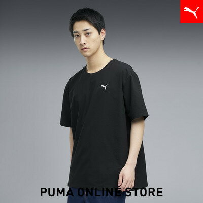 乐天商城 - 『ポイント10倍 4/24 0:00〜4/27 09:59』【公式】 PUMA プーマ メンズ ESS エレベーテッド ウーブン クルーネック 半袖 Tシャツ SUMMER WOVEN SS Crew メンズ