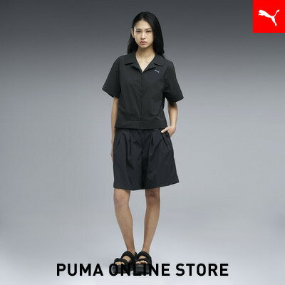 乐天商城 - 『ポイント20倍 4/29 0:00〜5/6 23:59』【公式】 PUMA プーマ ウィメンズ ESS エレベーテッド ウーブン ショート パンツ SUMMER WOVEN SHORT PANTS レディース