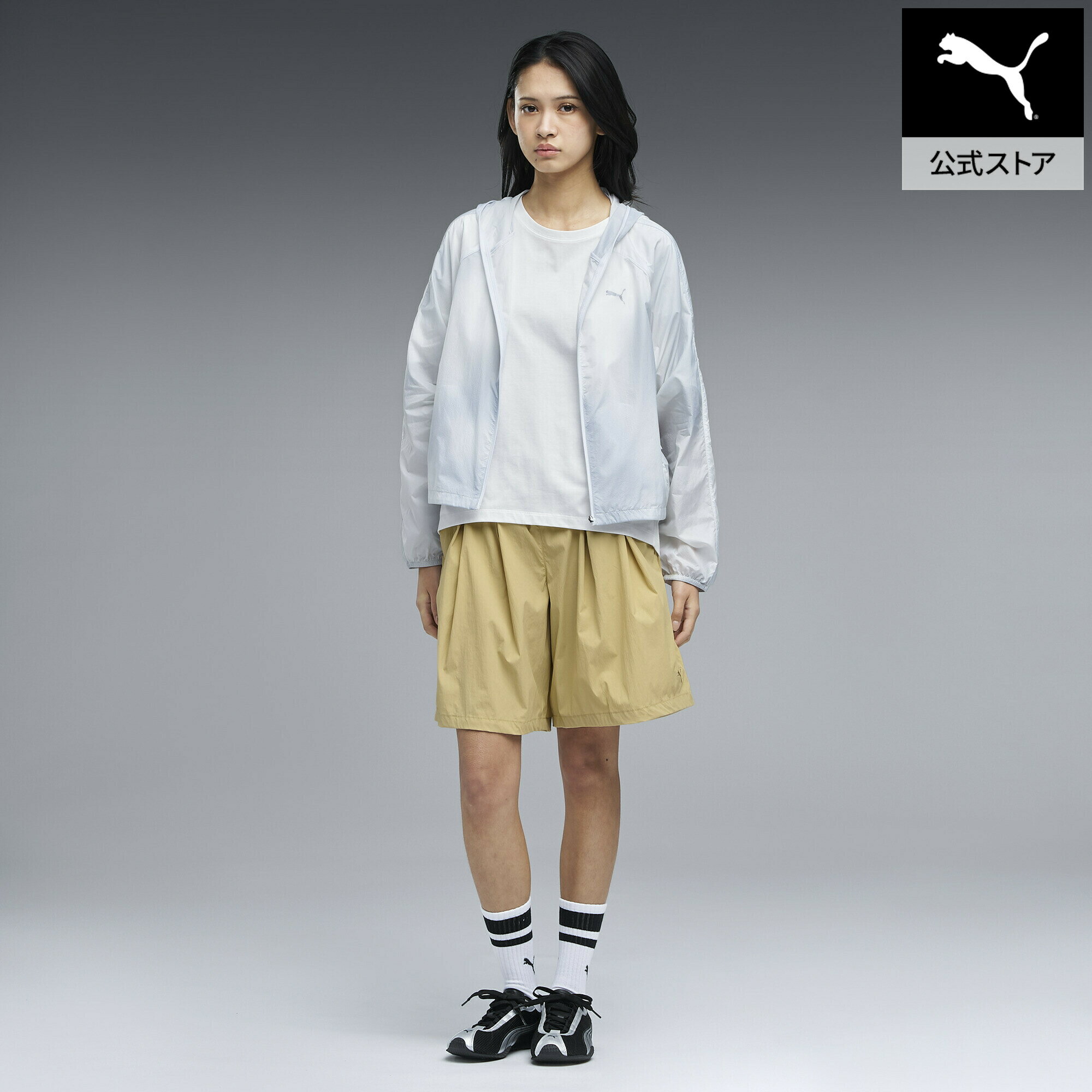 『ポイント20倍 6/18 0:00〜6/19 01:59』【公式】 PUMA プーマ ウィメンズ ESS エレベーテッド ウーブン ショート パンツ SUMMER WOVEN SHORT PANTS レディース