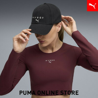 乐天商城 - 『ポイント20倍 4/24 0:00〜4/25 01:59』【公式】 PUMA プーマ ユニセックストレーニング PUMA x HYROX BB キャップ PUMA x HYROX BB Cap ユニセックス
